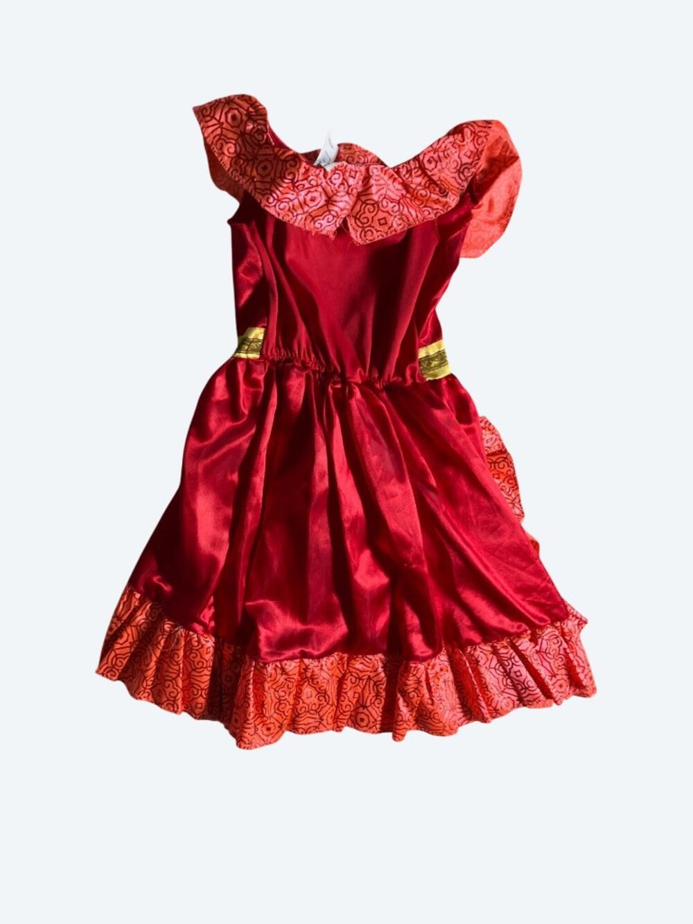 Disney Princess Elena of Avalor Girls Red Dress Up Costume 4-6X by Jakks - Picture 11 of 12